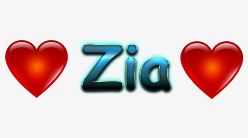 Zia Love Name Heart Design Png - Komunitas Batu Akik, Transparent Png, Transparent PNG