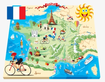 French Outline Map Flag, HD Png Download, Transparent PNG