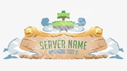 Cloud Minecraft Server Logo, HD Png Download, Transparent PNG