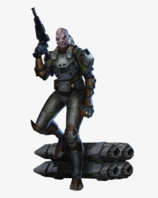Bounty Hunter Star Wars The Old Republic Art, HD Png Download, Transparent PNG