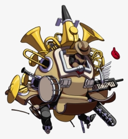 Guy Performs Free Jazz To Competitive Smash Bros - Strike Up The Band Skullgirls, HD Png Download, Transparent PNG