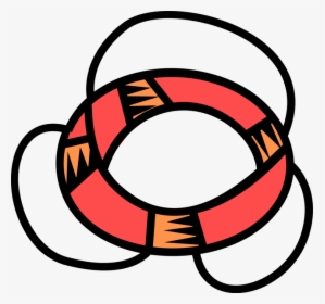Vector Illustration Of Lifebuoy Ring Lifesaver Life - Circle, HD Png Download, Transparent PNG