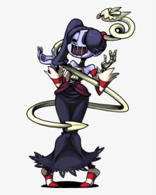Skullgirls Fictional Character Cartoon Mythical Creature - Skullgirls Squigly Png, Transparent Png, Transparent PNG
