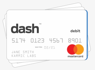 Image Of The Dash™ Prepaid Mastercard® - Karmic Labs, HD Png Download, Transparent PNG
