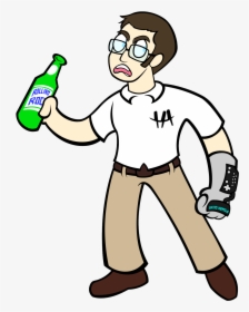 He’s The Angry Video Game Nerd, HD Png Download, Transparent PNG