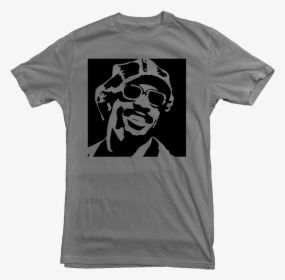 Stevie Wonder T-shirt Portrait - Stevie Wonder Sticker, HD Png Download, Transparent PNG
