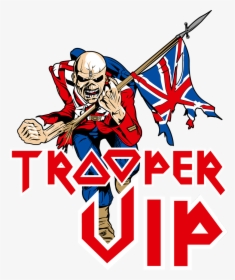 Trooper Vip Will Go Onsale To Iron Maiden Fan Club - Iron Maiden Trooper Png, Transparent Png, Transparent PNG