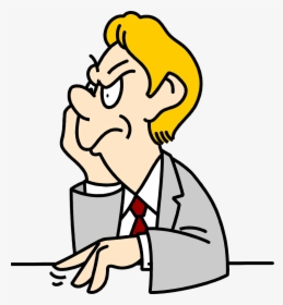Frustrated Clipart Ansiedad - Cartoon, HD Png Download , Transparent ...