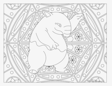 Pokemon Adult Colouring Pages, HD Png Download, Transparent PNG