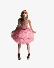 Bella Thorne Wearing Pink Dress, HD Png Download, Transparent PNG