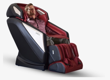 Man In Massage Chair Png, Transparent Png, Transparent PNG