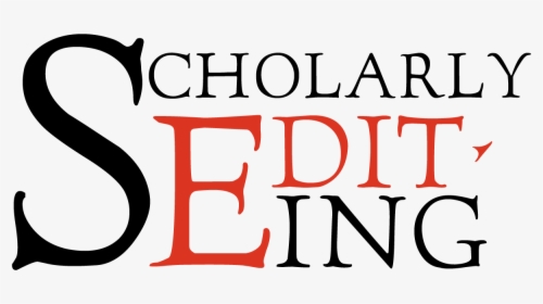 Scholarly Editing Home Page, HD Png Download, Transparent PNG