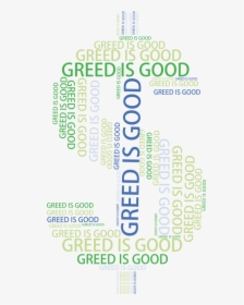 Greed Word Cloud No Background - Free Hot Dog Coupon, HD Png Download, Transparent PNG