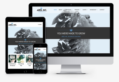 Ares-responsive - Responsive Web Design, HD Png Download, Transparent PNG