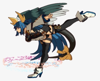 Ggxrd Dizzy Silhouette ギルティ ギア ディズィー 壁紙 Hd Png Download Transparent Png Image Pngitem