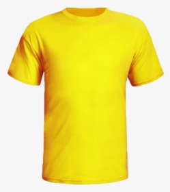 Download Yellow T Shirt Hd Png Download Transparent Png Image Pngitem PSD Mockup Templates