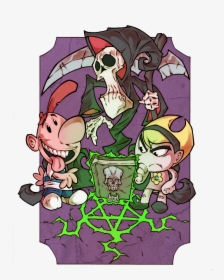 Billy And Mandy Art, HD Png Download, Transparent PNG