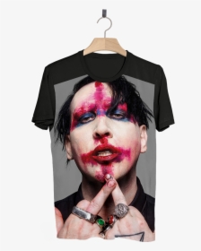 Marilyn Manson Camiseta Lady Gaga Born This Way - Marilyn Manson Metal Hammer, HD Png Download, Transparent PNG