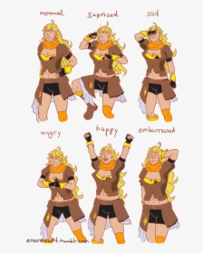Rwby Expressions, HD Png Download, Transparent PNG