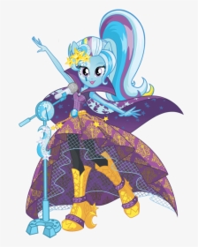 Mlp Eg2 Trixie New Look By Ytpinkiepie2 D7yxnsv - Equestria Girls Rainbow Rocks Trixie, HD Png Download, Transparent PNG