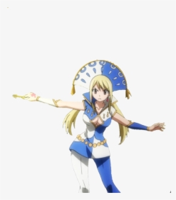 Fairy Tail Lucy Star Dress Gemini Hd Png Download Transparent Png Image Pngitem