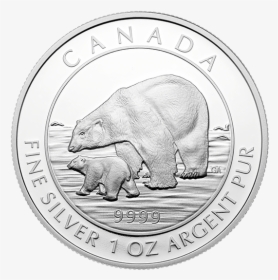 2015 Polar Bear Coin, HD Png Download, Transparent PNG