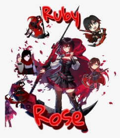 #rwby #rubyrose An Edit Of Ruby - Ruby Rose In Rwby, HD Png Download, Transparent PNG