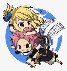 Anime Clipart Fairy Tail - Anime Chibi Of Fairy Tail, HD Png Download, Transparent PNG