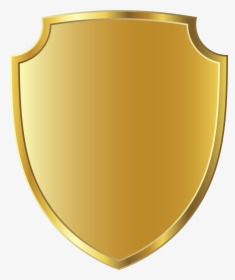 Shield Png Photo - Gold Badge, Transparent Png, Transparent PNG