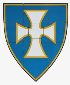 Shield - White Cross Of Sigma Chi Badge, HD Png Download, Transparent PNG