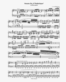 Page - Pathetique Beethoven, HD Png Download, Transparent PNG