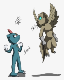 Skully X Sneasel - Cartoon, HD Png Download, Transparent PNG