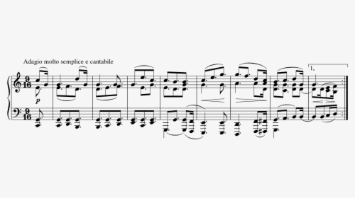 Arietta Sonata 32 Beethoven, HD Png Download, Transparent PNG