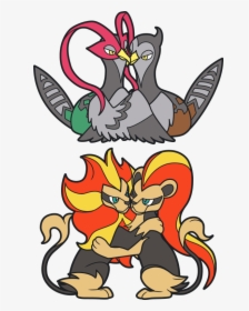 Pokemon Male And Female Hugs, HD Png Download, Transparent PNG