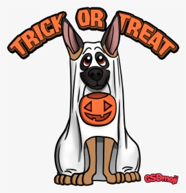 1 Reply 3 Retweets 12 Likes - Happy Halloween German Shepherd, HD Png Download, Transparent PNG