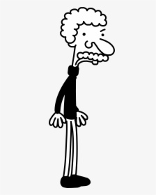 Diary Of A Wimpy Kid Wiki - Diary Of A Wimpy Kid Grandpa, HD Png Download, Transparent PNG