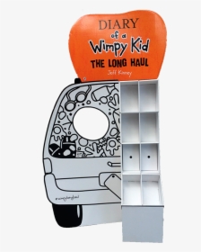 Wimpy Kid Book - Book Point Of Sale Display, HD Png Download, Transparent PNG