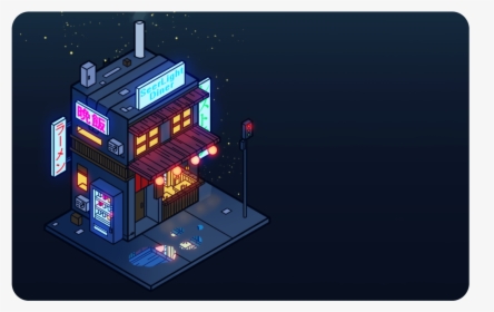 Cyberpunk Isometric, HD Png Download, Transparent PNG