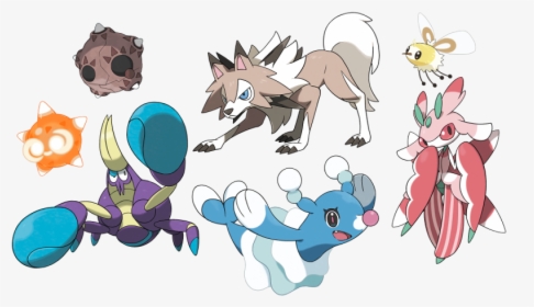 Pretty Pokemon, Hd Png Download - Dawn Lycanroc, Transparent Png, Transparent PNG