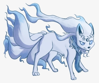 Wolfehpoo The Ninetales - Cartoon, HD Png Download, Transparent PNG