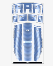 Paramount Denver Seating Map - Paramount Theater Denver Seating Chart, HD Png Download, Transparent PNG