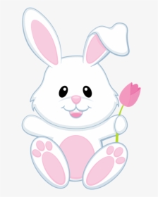 Easter Png Pinterest Clip - Bunny Clipart Transparent Background, Png Download, Transparent PNG