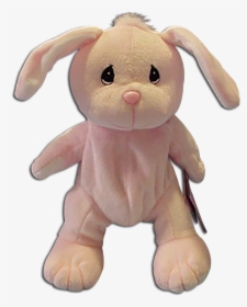 Precious Moments Tender Tail Bean Bag Plush Pink Bunny - Precious Moments Tender Tails Duck, HD Png Download, Transparent PNG