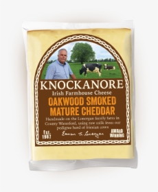Oakwood Smoked Mature Cheddar - Knockanore Irish Farmhouse Cheese, HD Png Download, Transparent PNG