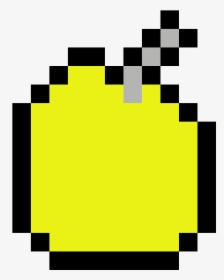 Minecraft Apple Coloring Page , Png Download - Bt21 Chimmy Pixel Art, Transparent Png, Transparent PNG