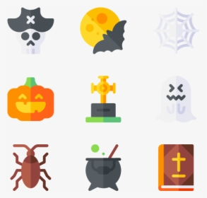 Spooky Icons, HD Png Download, Transparent PNG