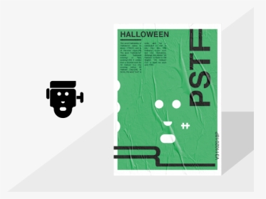 Halloween Icons Flat Design Flat Halloween Design Halloween - Poster, HD Png Download, Transparent PNG