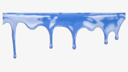 #blue #border #edging #frame #paint #dripping #drip - Blue Paint Drip Png, Transparent Png, Transparent PNG