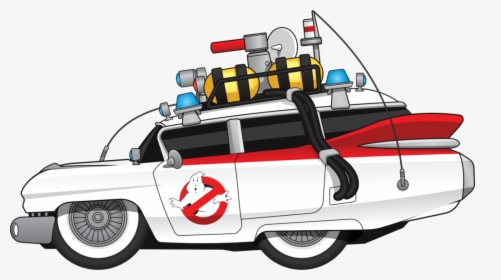 Ghostbuster Ecto 1 Cartoon, HD Png Download, Transparent PNG