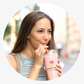 Smoothie Drinking, HD Png Download, Transparent PNG